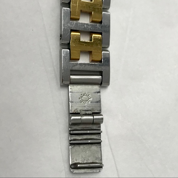 *SOLD* Hermès Steel & Gold Clipper in Leather Case - Picture 10 of 14